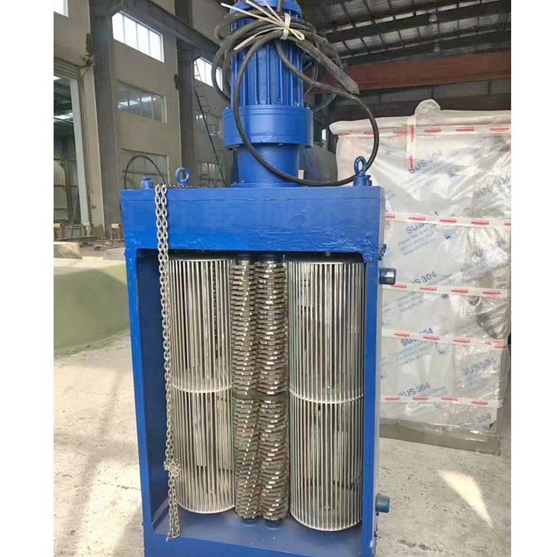 雙鼓渠道式粉碎型格柵